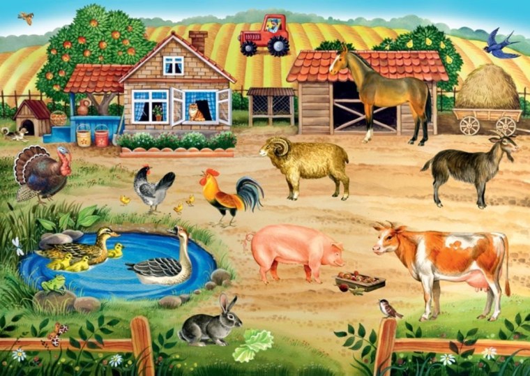 Пазл напольные Step Puzzle ферма