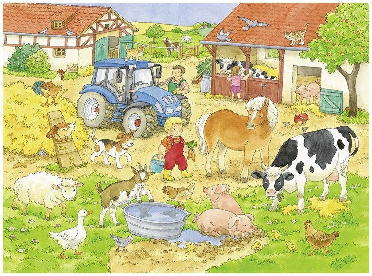 Домашние животные в деревне