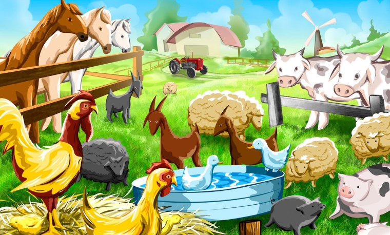 Животные на ферме