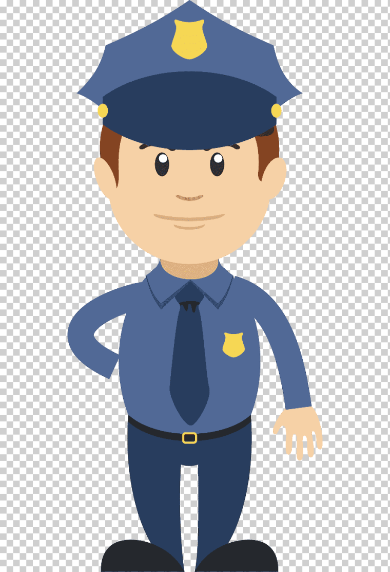 Полицейский рисунок