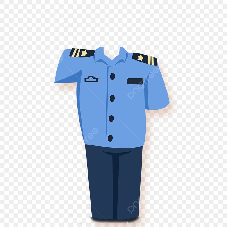 Одежда полицейского мультяшная