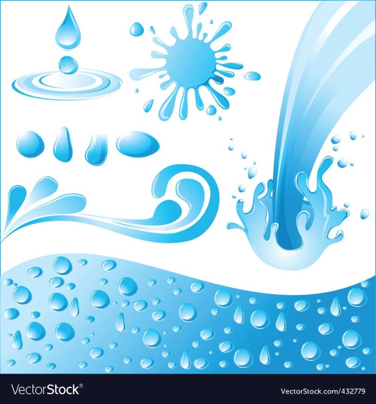 Вода иллюстрация