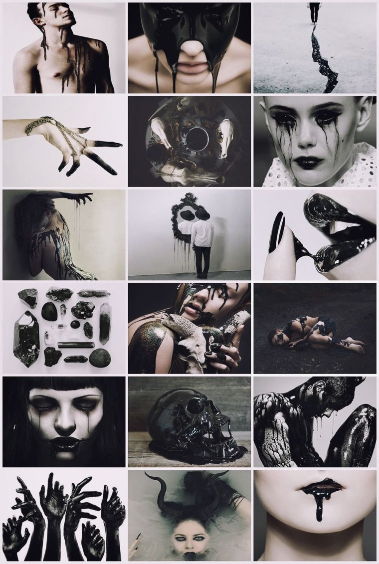 Мудборд ведьмы