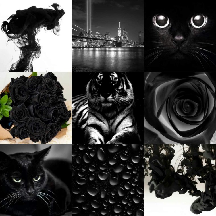 Подборка черного цвета