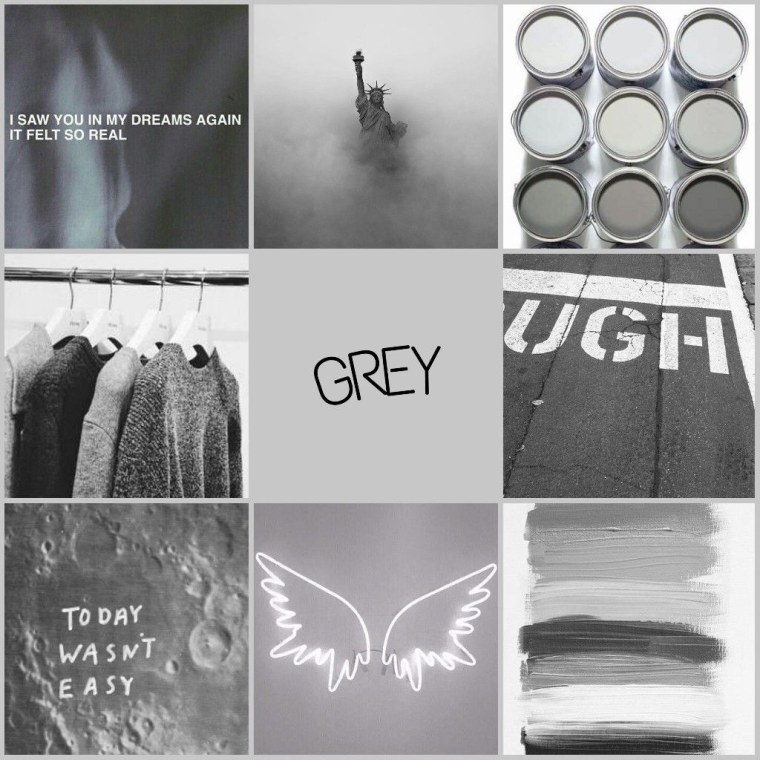 Серая Эстетика коллаж