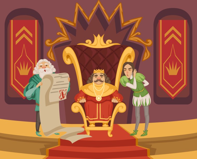 Король на троне