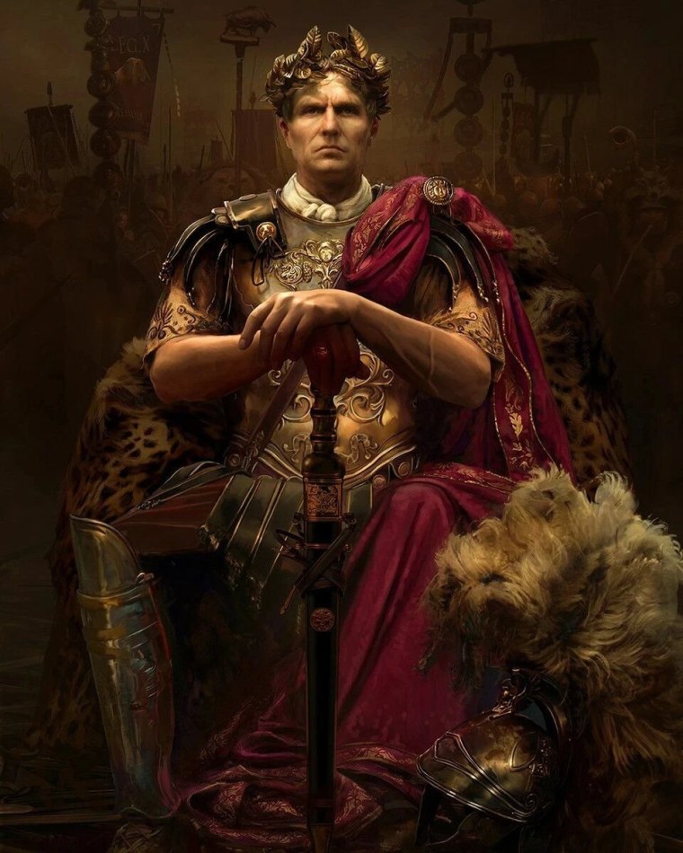 Римский Император на троне
