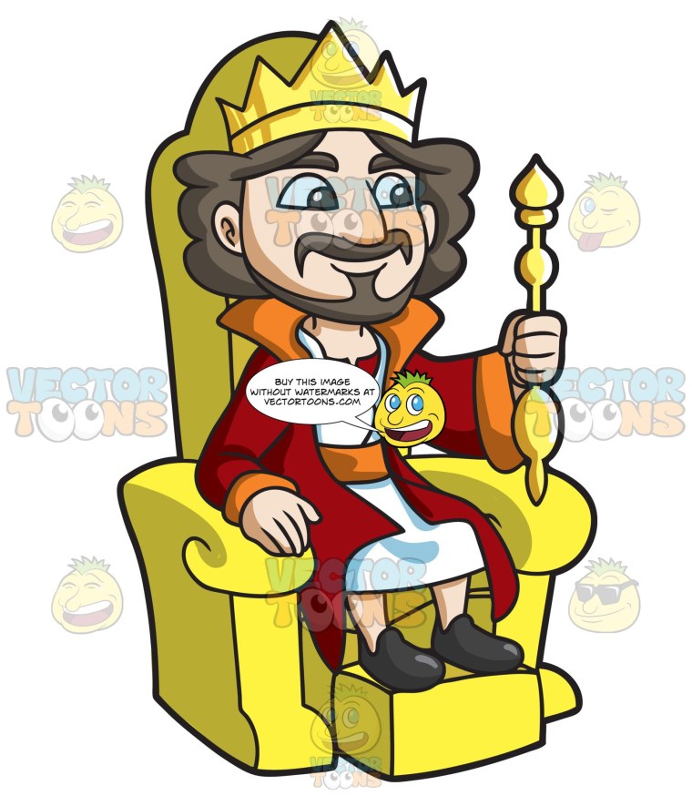 Царь на троне рисунок