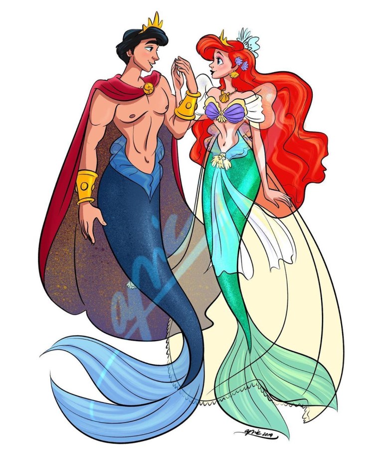 Русалки Ариэль и Эрик РУСАЛ
