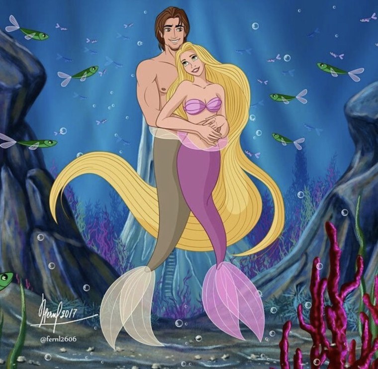 Русалочка Рапунцель