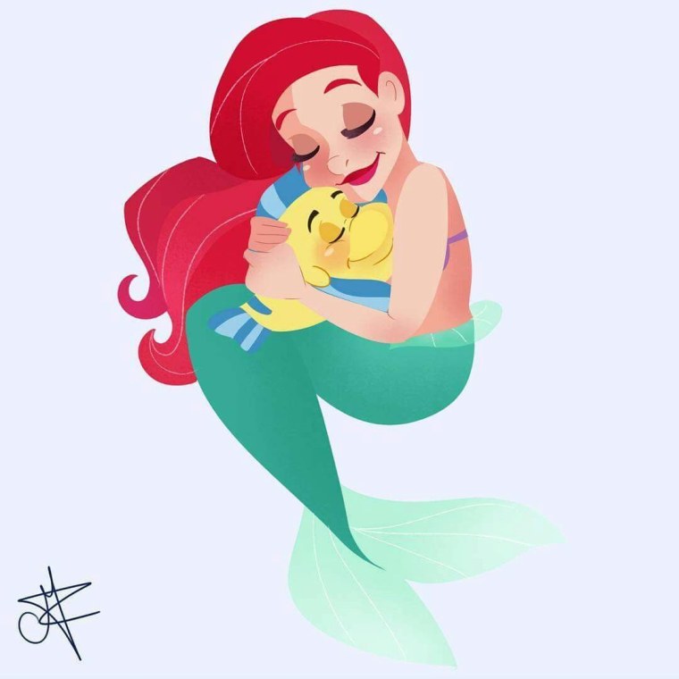 Русалочка Ариэль Русалочка Ариэль беременна