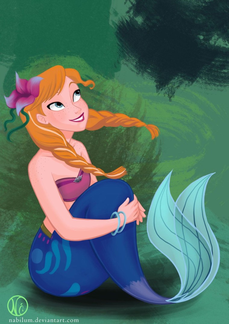 Принцесса Эльза Русалка