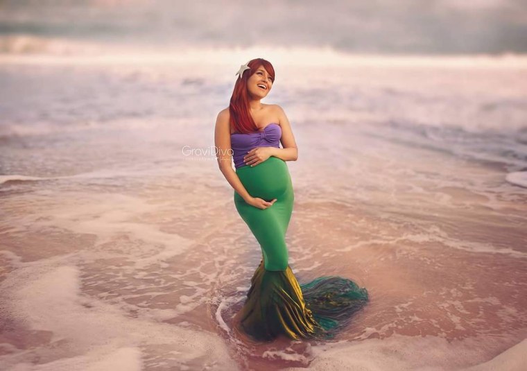 Беременная Русалочка