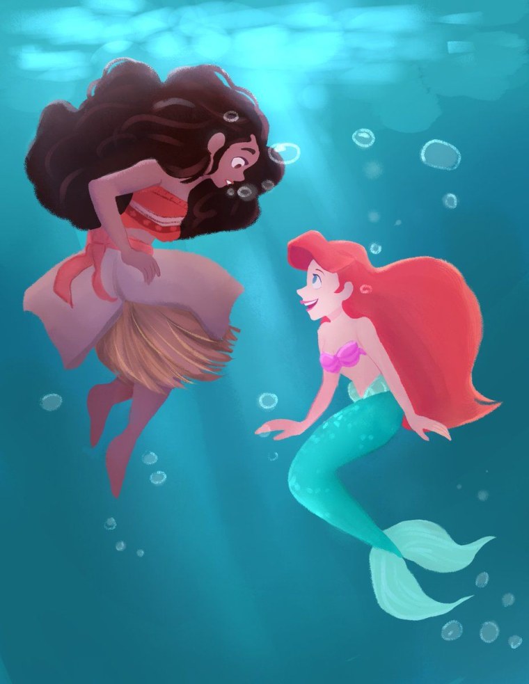 Русалочка Рапунцель