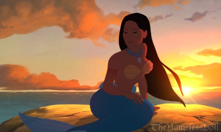 Принцесса Покахонтас Русалка