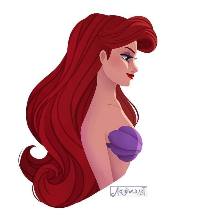 Ариель портрет принцесса