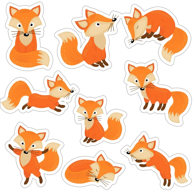 Стикеры лиса