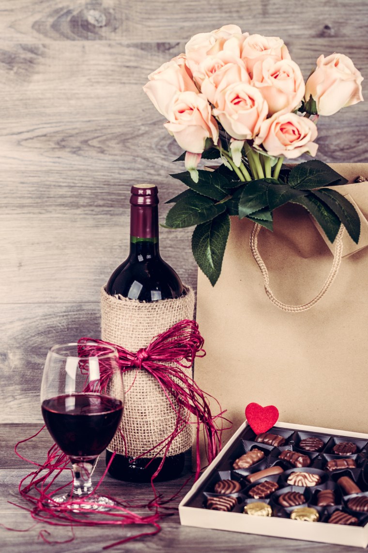 Вино с цветами