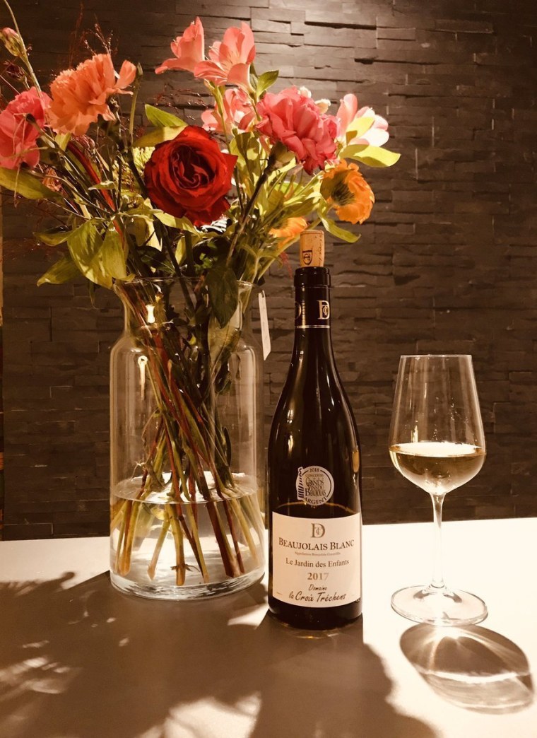 Вино и цветы