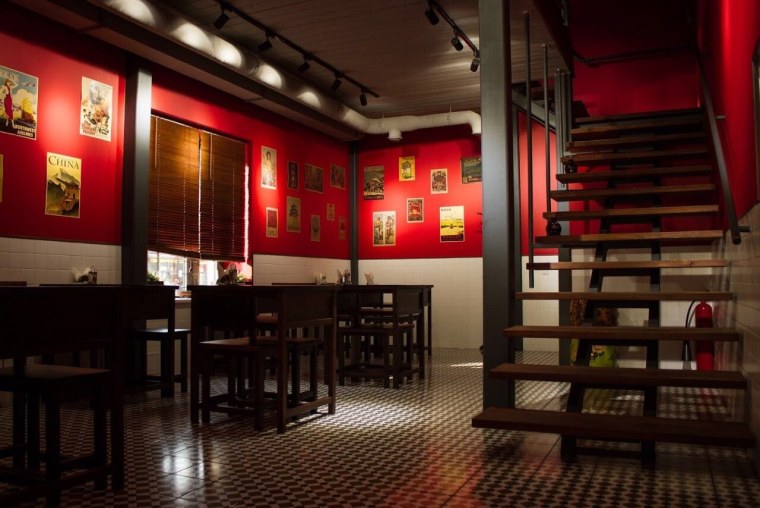 Китайский ресторан внутри