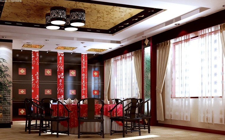 Кафе в китайском стиле