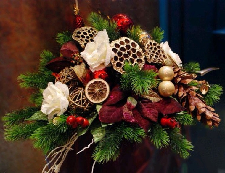 Новогодний букет