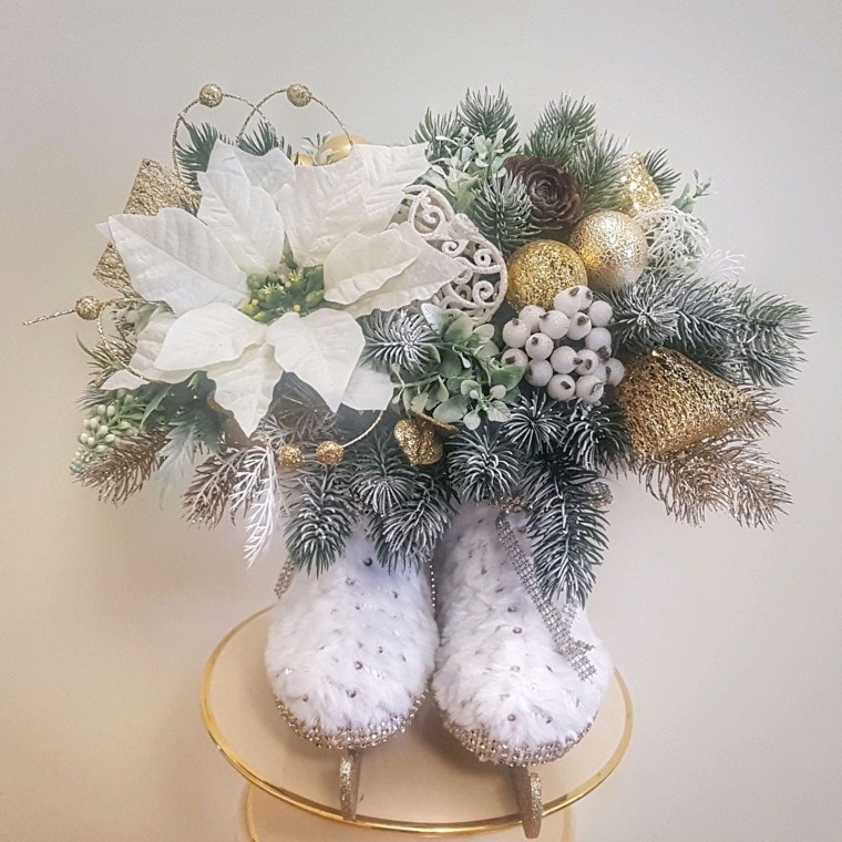 Новогодние декоративные композиции