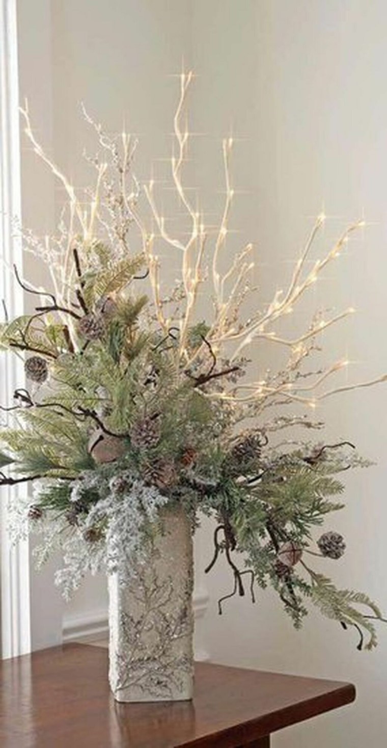 Зимние композиции для интерьера