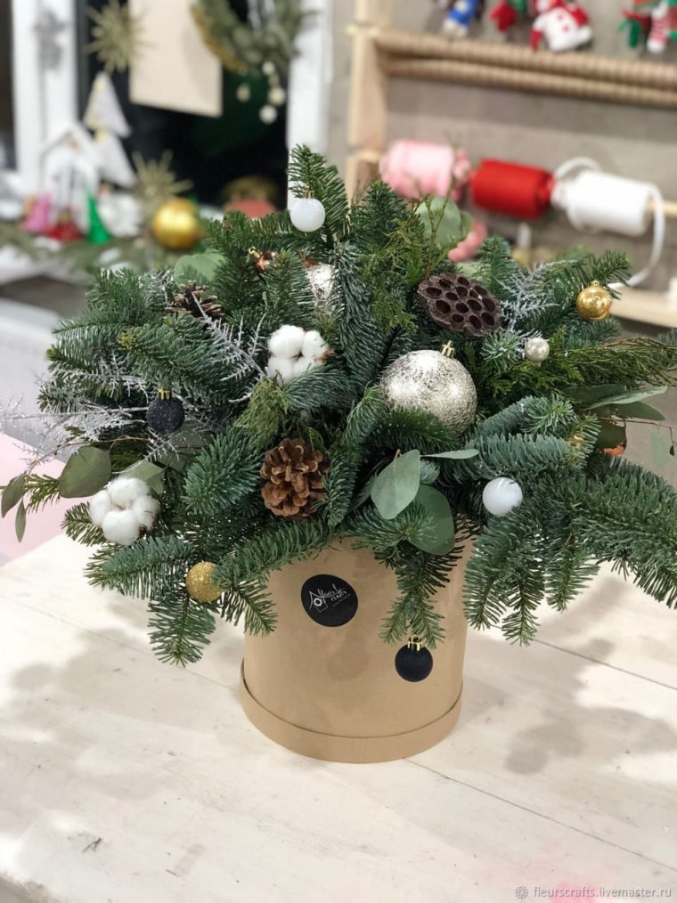 Нобилис букеты новогодние