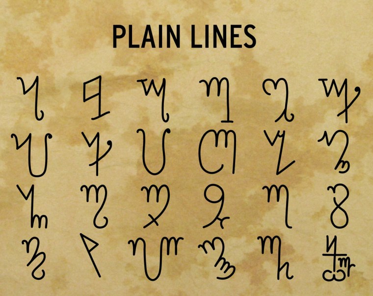 Ведьминский шрифт