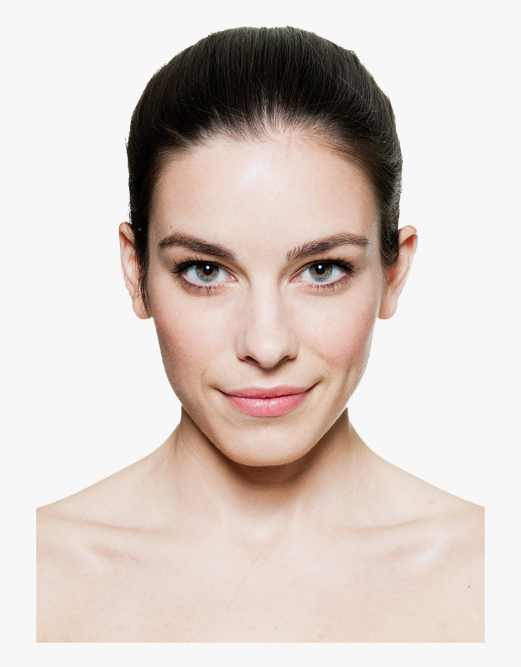 Лицо девушки