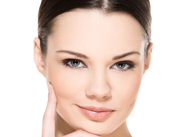 Красивое лицо