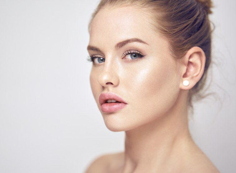 Лицо девушки