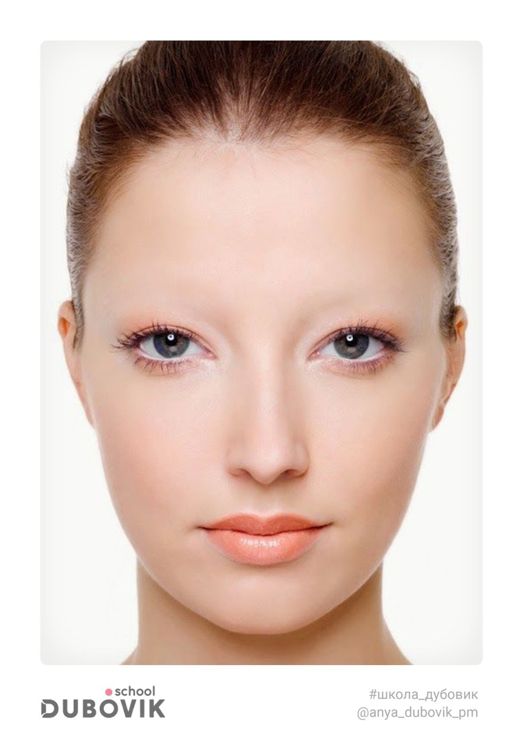 Лицо без бровей