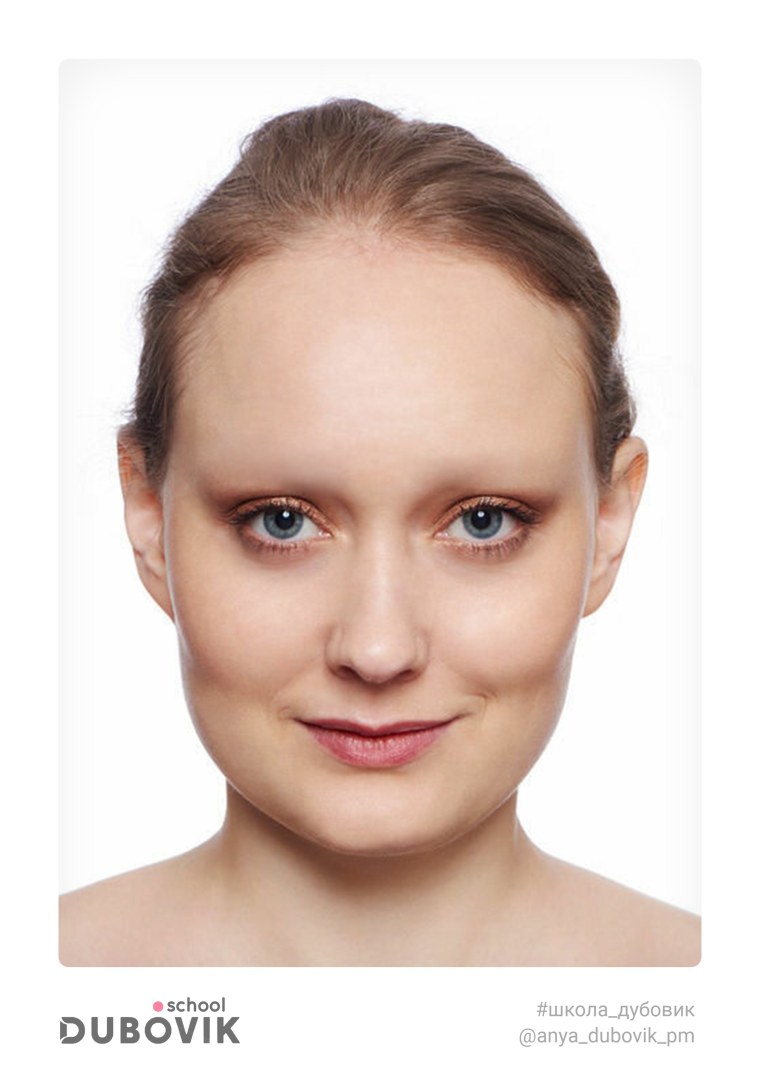 Лицо без тонального крема