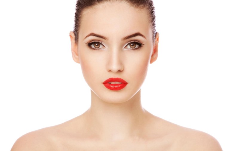 Лицо девушки