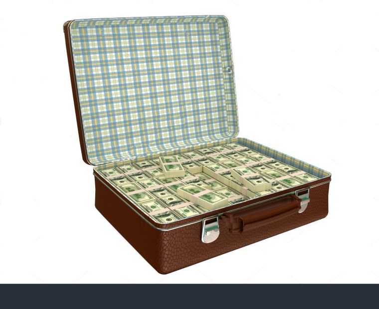 1000000 Рублей в чемодане