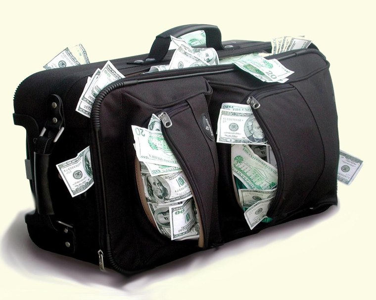 Сумка с деньгами картинка