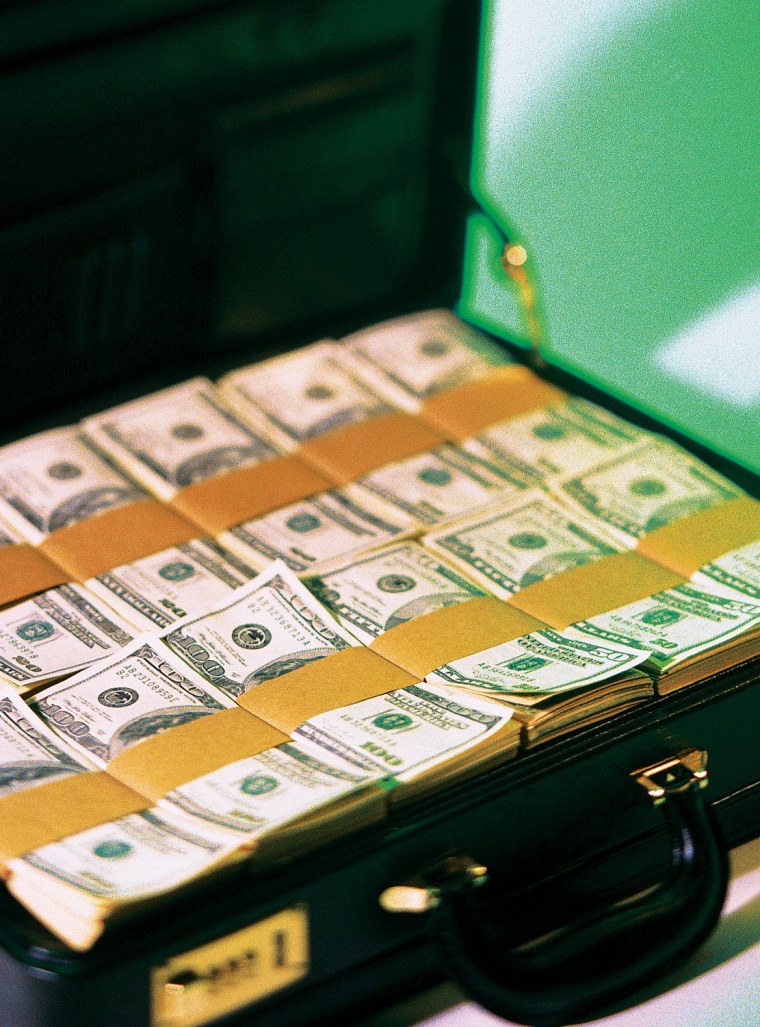 Чемодан с деньгами