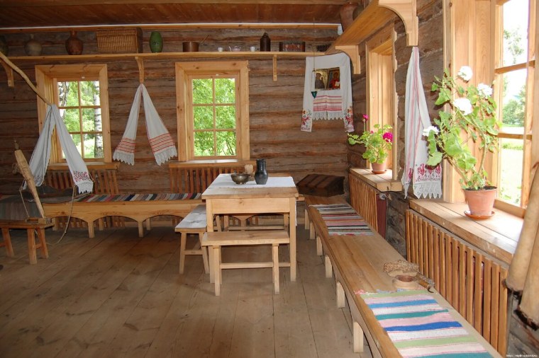 Изба Терем хоромы Горница Светлица светец Лучина