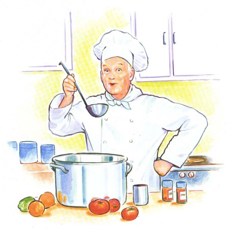 Атрибуты профессии повар