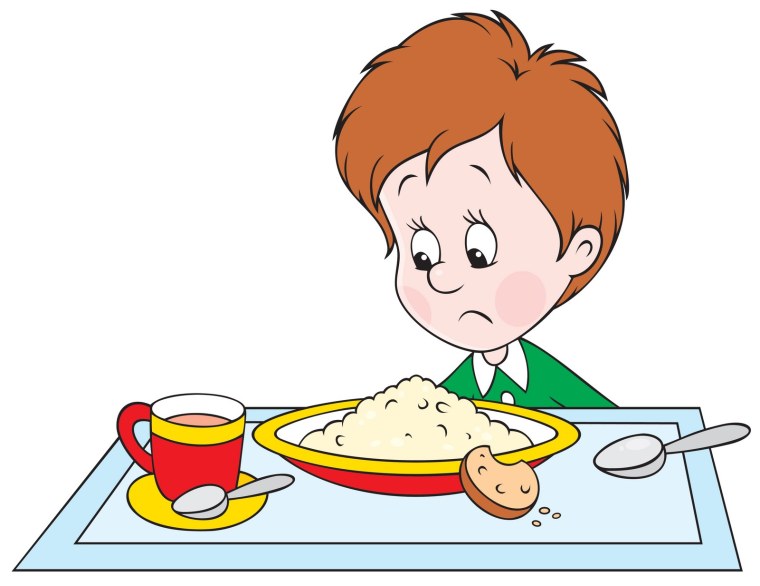 Завтрак рисунок для детей