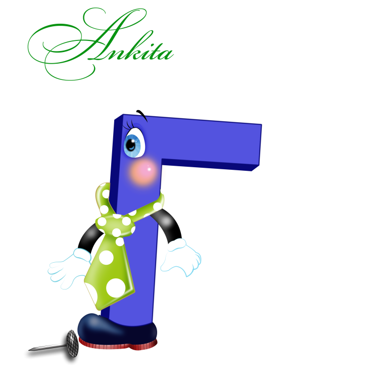 Буквы в виде зверей