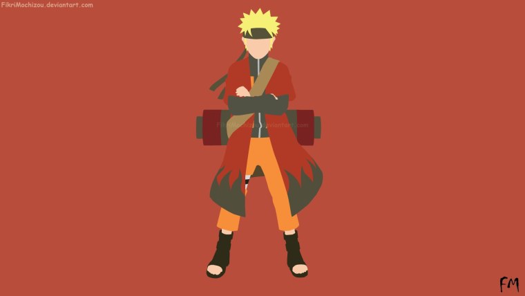 Наруто Узумаки минималист