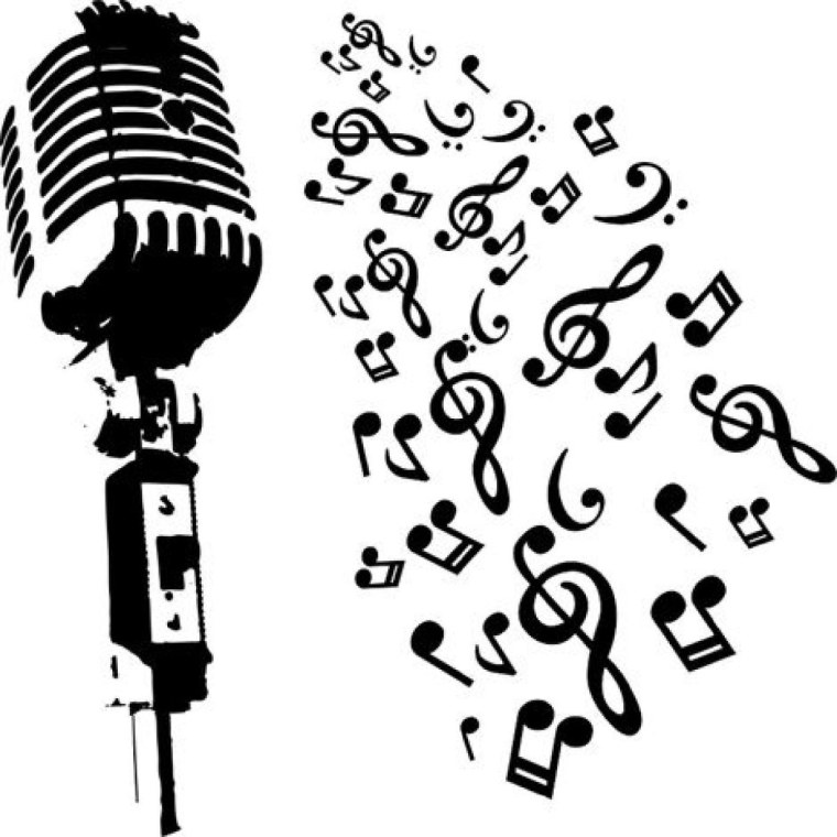 Микрофон с нотками