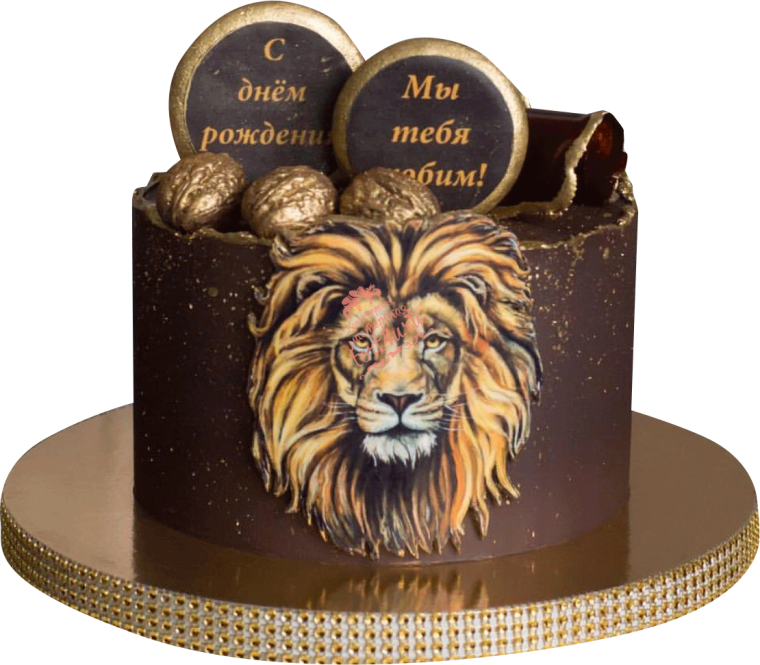 Торт со львом