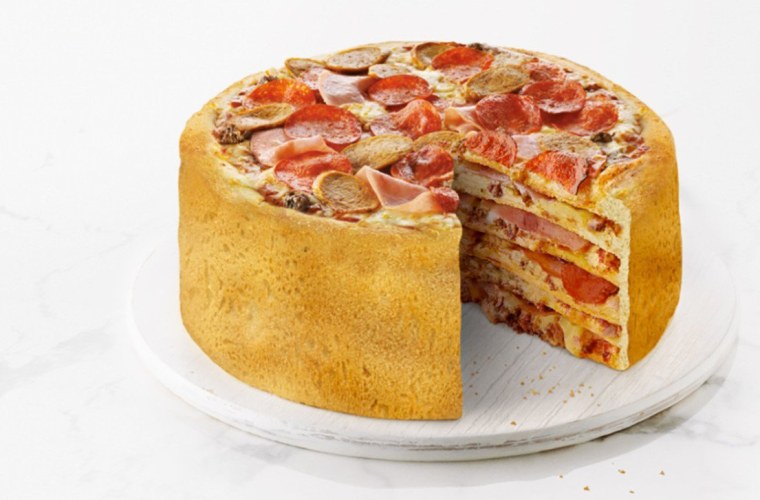 Торт из пиццы