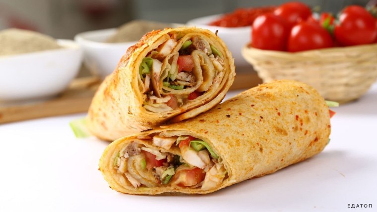 Шаверма в лаваше