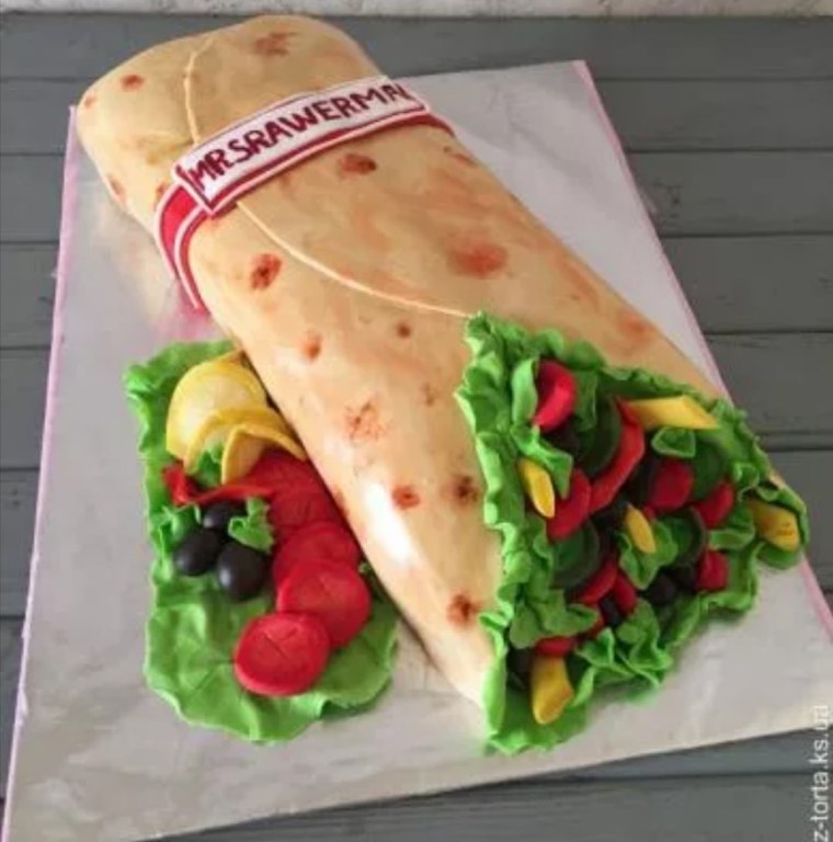 Торт шаурма
