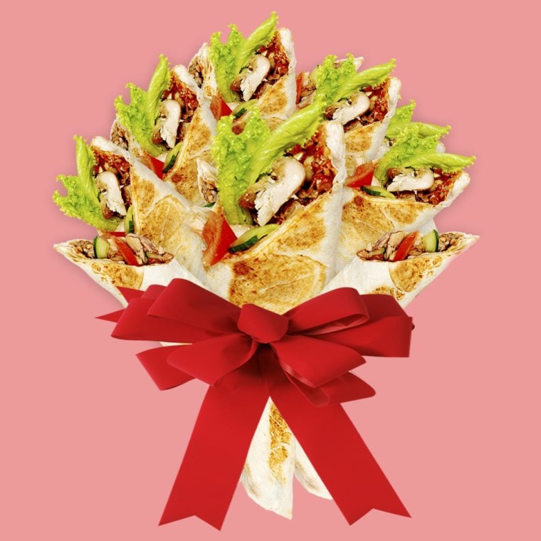 Букет из шавермы